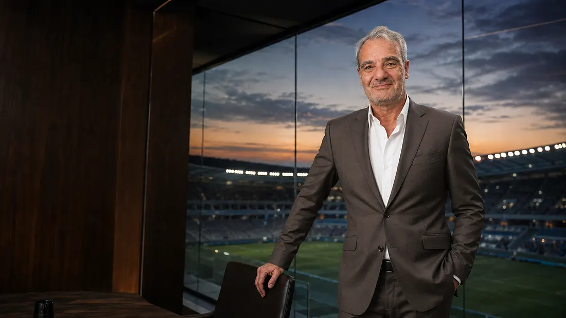 Eric Dunkel in un impianto sportivo internazionale